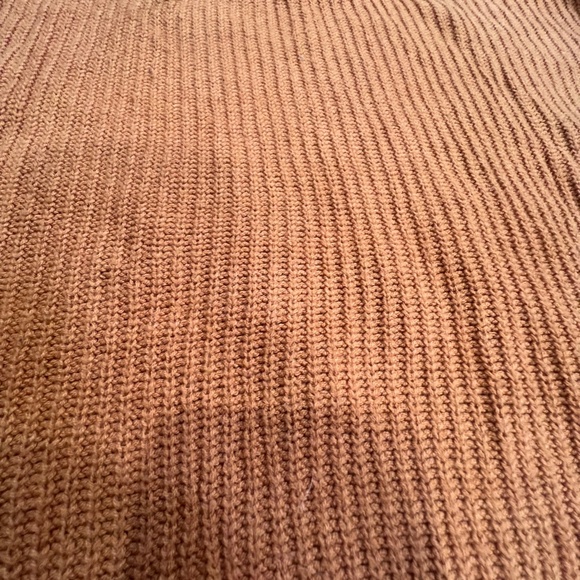 Splendid ColorBlock Cowl Neck Cropped Oversized Sweater, Size Small, FALL - Picture 2 of 10